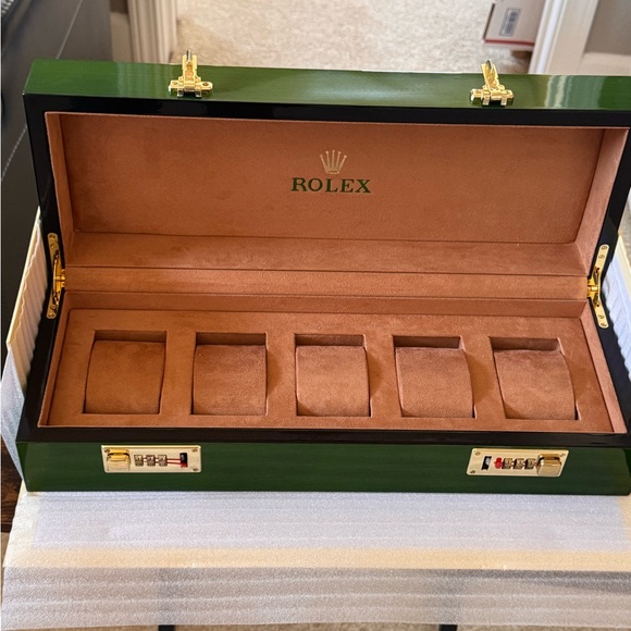 Rolex Watch storage case for 5 watches - Picture 3 of 6